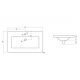 Meuble salle de bain TREVISE 800 Scandinave