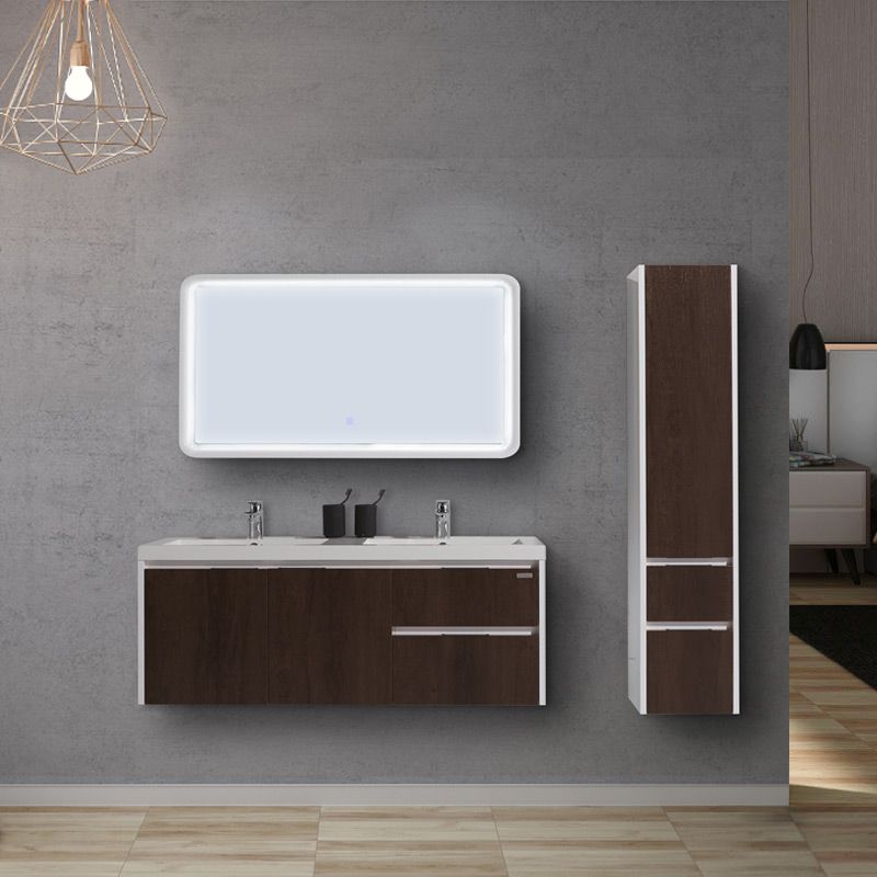 Meuble salle de bain double vasque CASORIA 1200