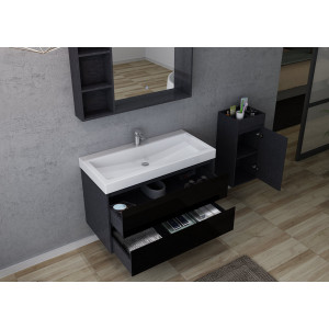 Détails meuble simple vasque BRIANZA 1000