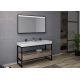 Meuble salle de bain LAMEZIA 1400 Scandinave