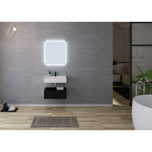 Meuble simple vasque design AVELLINO 600N