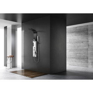 GA005 Colonne d'hydromassage et ses 3 espaces de rangement