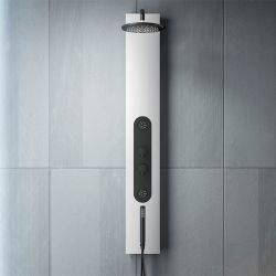 GS008 Colonne d'hydromassage en inox brossé