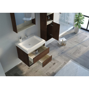 Détails meuble simple vasque ANZIO 600