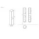 Mesures colonne LUMARZO 1000SC-N
