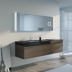 Ensemble meuble miroir PALAZZA 1800CG
