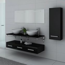 Meubles salle de bain VIRTUOSE DUO Noir