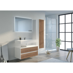Meuble de salle de bain suspendu 1000 SV-B Meuble de salle de bain suspendu 1000 SV-B