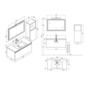 Schéma Tivoli 1000 Blanc