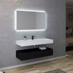 Meuble salle de bain AVELLINO 1200N