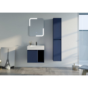 Meuble salle de bain ARTENA 600 Bleu Saphir