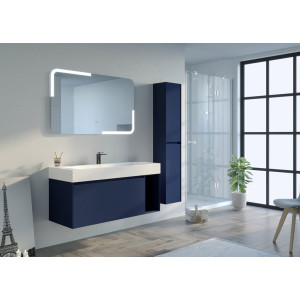 Meuble salle de bain ARTENA 1200 Bleu Saphir Meuble salle de bain ARTENA 1200 Bleu Saphir