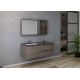 Meuble salle de bain BERGAME 1300 Chêne Gris