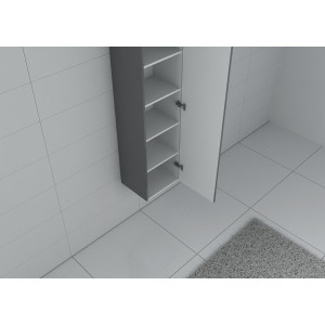 Meuble colonne PAL150GT salle de bain Gris Taupe Meuble colonne PAL150GT salle de bain Gris Taupe
