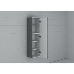 Meuble colonne PAL150GT salle de bain Gris Taupe