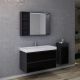 Meuble salle de bain moderne BRIANZA 1000