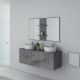 Meuble salle de bain CARSOLI Gris Taupe