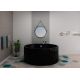 Baignoire îlot Bova Black