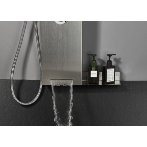 GS010 Colonne d'hydromassage avec son étagère de rangement