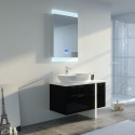 Meuble salle de bain SCARLINO 1000 Noir