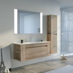 Meuble salle de bain BOVALINO 1200 Scandinave