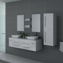 Meubles salle de bain DIS748B blanc