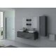 Meuble salle de bain double vasque DIS748GT Gris Taupe
