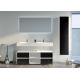 Meuble salle de bain VISENZA 1400 Noir