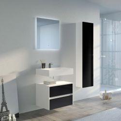 Ensemble de salle de bain VISENZA 600 Noir