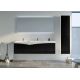 Meuble salle de bain CAGLIARI 1600 Noir