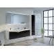 Meuble salle de bain CAGLIARI 1600 Noir