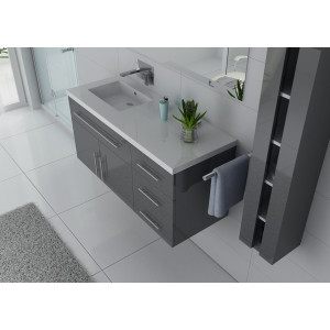 Ensemble simple vasque gris taupe URBAN GT