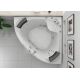 Baignoire balneo d'angle Canaima 30 jets