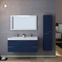 Meuble salle de bain CALABRO 1200 Bleu saphir