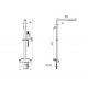 SHOWERA_Chrome Colonne de douche chrome Plans