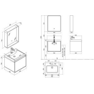 Dessin technique LUMARZO 600SC-N