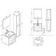 Plans Meuble salle de bain URBINO 600