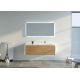 Meuble salle de bain RIBERA 1200 Bois naturel et Blanc