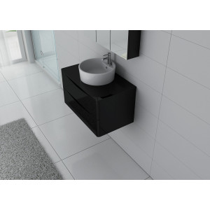 Meuble salle de bain Terranova 800 Noir