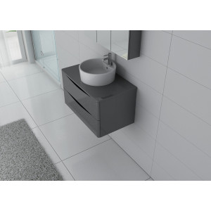 Meuble salle de bain Terranova 800 Gris taupe