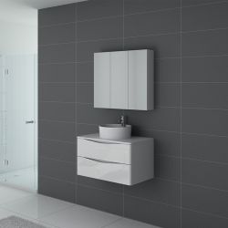 Meuble salle de bain Terranova 800 Blanc