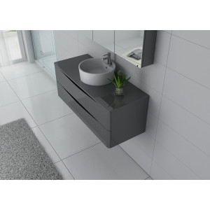 Meuble salle de bain Terranova 1200 Gris taupe