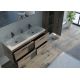 Meuble salle de bain Lanzara 1200 Chêne gris