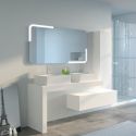 Meubles salle de bain MELIZZANO 1400 Blanc