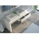 Meubles salle de bain Melizzano 1400 Blanc