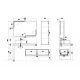 Meubles salle de bain MELIZZANO 1100 blanc
