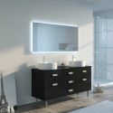 Meubles salle de bain LORENZO Noir