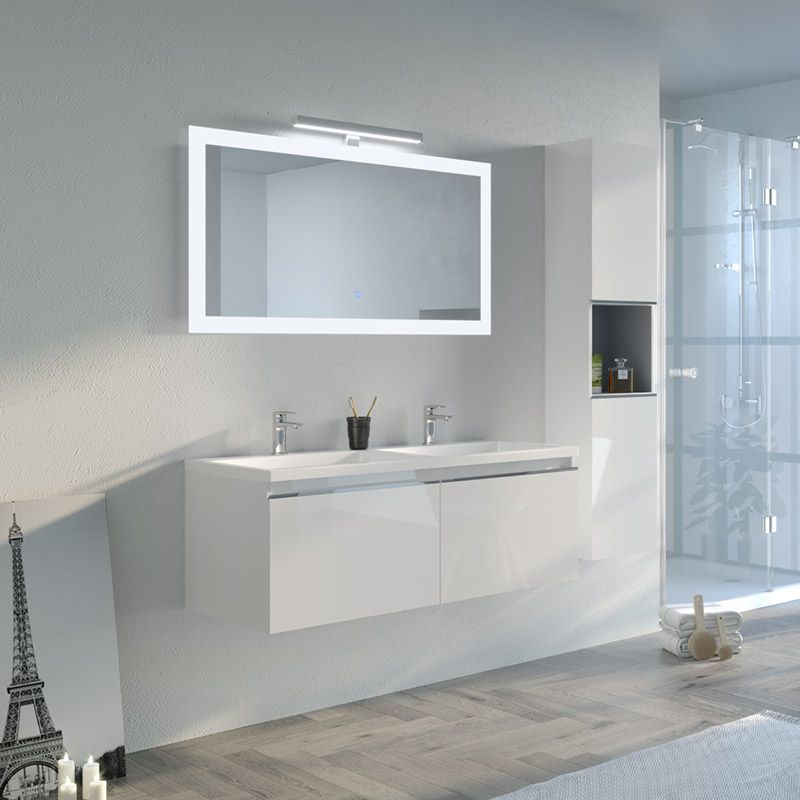 Meuble salle de bain Tivoli 1200 Blanc