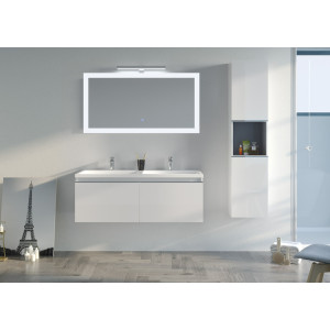 Meuble salle de bain Tivoli 1200 Blanc