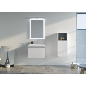 Meuble salle de bain Tivoli 600 Blanc